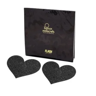 Nippelpasties Bijoux Indiscrets Flash Herz Schwarz
