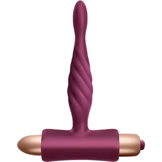 Analplug Pharos für Anfänger Burgund 12,3 x 9 cm