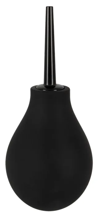 Magic Shiver Analdusche mit Pumpball (200 ml Fassungsvermögen) schwarz