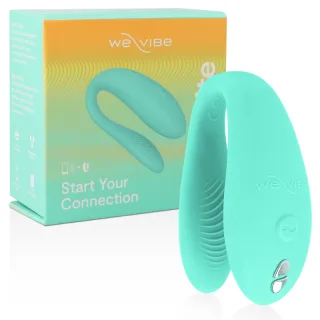 Paarvibrator We-Vibe Sync Lite Türkis 7,5 x 5,1 cm