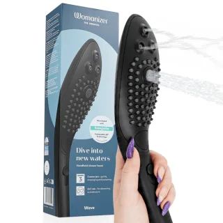 Duschkopf Wave mit Pleasure Jet Schwarz