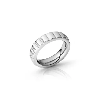 Aufregender Cockring mit Rillen, aus Edelstahl, ? 35 mm