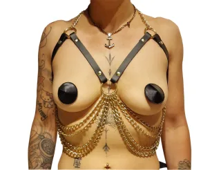 Bra mit Ketten