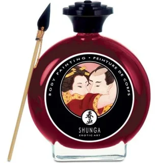 Intimkosmetik Shunga Body Painting Erdbeere-Sekt 100 ml