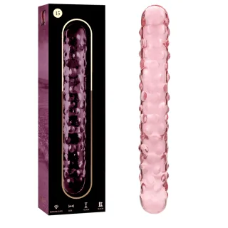 Glasdildo Nebula Modell 15 Rosa 18,5 x 3 cm