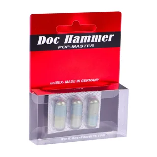 Doc Hammer - Pop-Master - Kapseln für Energie und Vitalität - transparent - 24 Stück