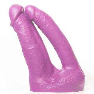 Realistischer Dildo Arthus Lila / 17 x 15,5 cm