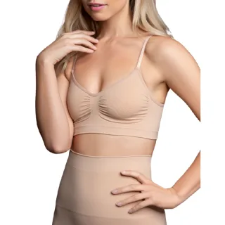BH ohne Nähte Medium Control Beige Größe M