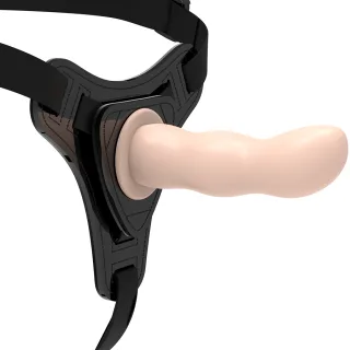 Strap-on Silikon-g-Spot Natur 12,5 cm