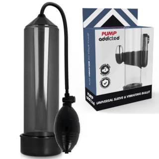 Penispumpe RX3 mit Bullet Schwarz 23 x Ø 5,5 cm
