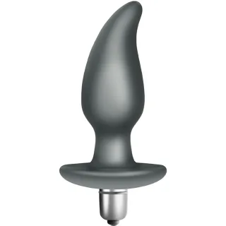Analplug Idosi Bullet Vibrierend Grau 13 x 6,5 cm