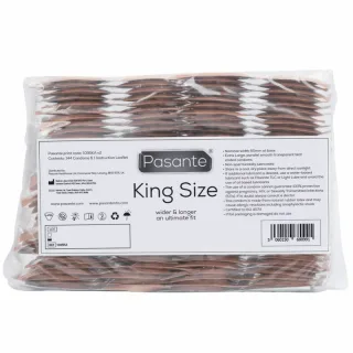 Kondom Pasante King Size im Beutel 144 St. 20,5 x 6 cm