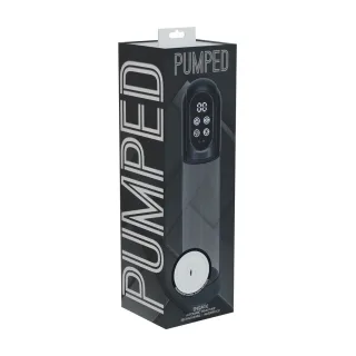 Penispumpe Engage automatisch wasserdicht mit Masturbator Schwarz