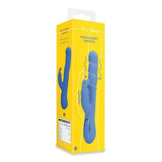 Rabbit-Vibrator Wiggle Blau