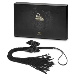 Peitsche Bijoux Indiscrets Lilly Flogger Schwarz