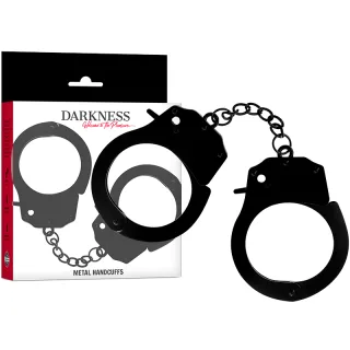 Handschellen aus Metall Schwarz