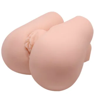Masturbator Vagina und Anus mit Vibration Position 3 Natur