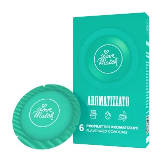 Kondome Aromatizzato aromatisiert 6 Stück