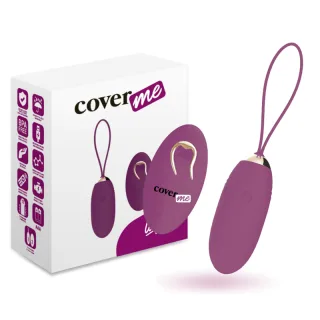 Vibrator Lapi Lilac Vibrationsei mit Fernbedienung Lila 7 x 2,9 cm