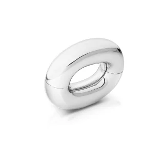 Ovales Hodengewicht aus Edelstahl, mit Gelenk Innen ? 30 mm / H?he 40 mm