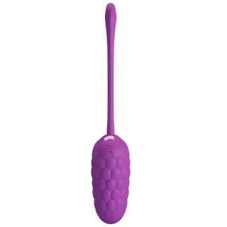 Vibro-Ei Pretty Love mit Wabenstruktur Lila