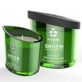 Massagekerze Senze Awakening Zitrone Pfeffer und Eukalyptus 50 ml
