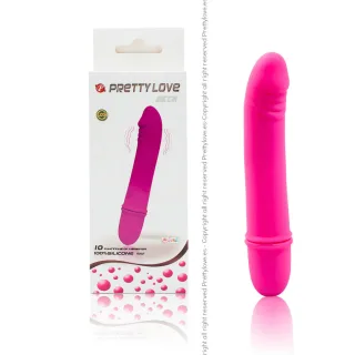 Vibrator Beck Mini mit 10 Impulsen Pink 12,5 x 2 cm