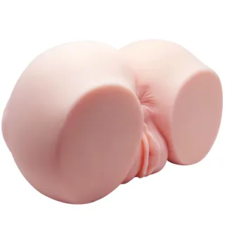 Masturbator Vagina und Anus mit Vibration Position 2 Natur