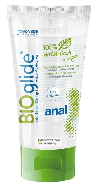 Joydivision Bio Glide Anal Gleitgel auf Wasserbasis 80 ml