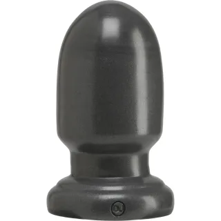 Analplug Shellshock klein Grau 12,5 x Ø 7,6 cm