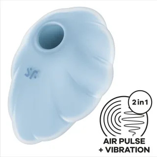 Vibrator Cloud Dancer Blau 9 x 6 cm
