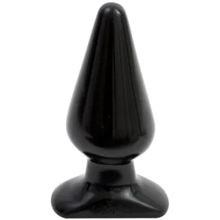 Analplug Classic groß Schwarz