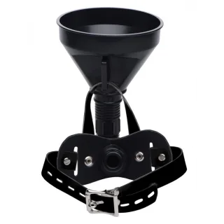 Knebel Latrine mit Trichter Schwarz 18 cm