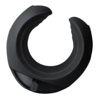 Penisring Echo mit Vibration Schwarz 7,35 cm