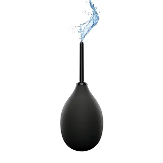 Analdusche Ergoflo Impulse Schwarz 6,3 cm