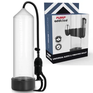 Penispumpe RX5 mit Bullet Transparent 23 x Ø 5,5 cm