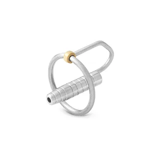 Dilator / Prinzenzepter aus geb?rstetem Edelstahl, ? 10 mm