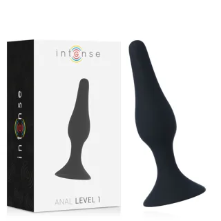 Analplug Level 1 Schwarz 10,5 x 2,3 cm