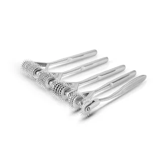 Stahl Nervenrad Nervenroller Massage-Roller 5er