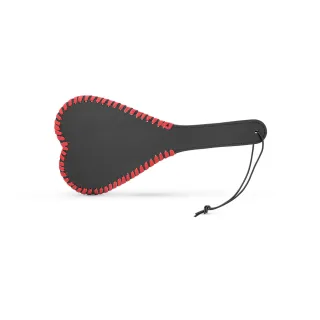 Bet?rendes BDSM Leder Paddel aus Leder, in Herzform
