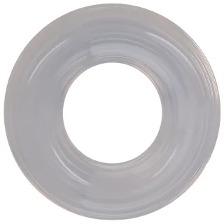 Penisring Rock Solid The Donut gerippt Durchsichtig 5,8 x Ø 5,8 cm