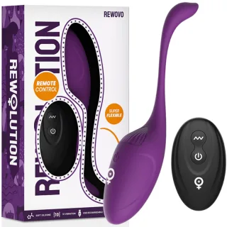 Vibro-Ei Rewolution Rewovo mit Fernbedienung Lila