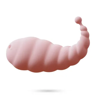Vibro-Ei Cocoon mit Akku und Fernbedienung Rosa