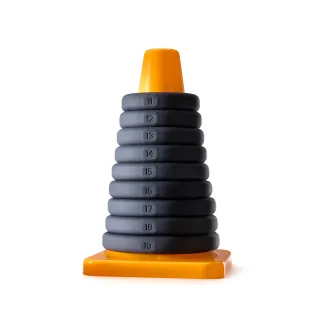 Penisring-Set Spielzone Schwarz 12,7 cm