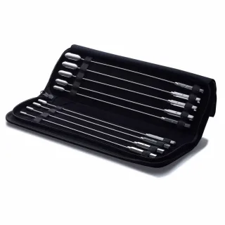 Dilatoren im Set nach Bakes, aus Edelstahl, 9-teilig, 5 bis 13 mm
