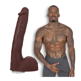 Realistischer Dildo Pressure Schokolade 21,1 x Ø 4,1 cm