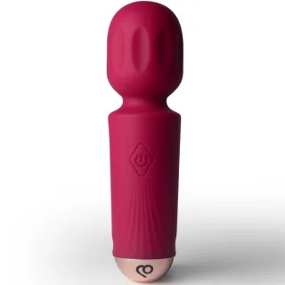 Mini-Zauberstab 16 Funktionen Azaleenrot 11,5 x 3 cm