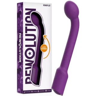 G-Punkt-Vibrator Rewolution Rewoflex biegsam Lila 15 x 3,2 cm