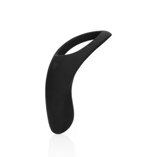 Penisring mit Vibration und Stimulationsspitze Schwarz