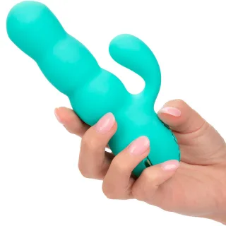 Rabbit-Vibrator California Dreaming Del Mar Diva Türkis 9,5 x 3,25 cm